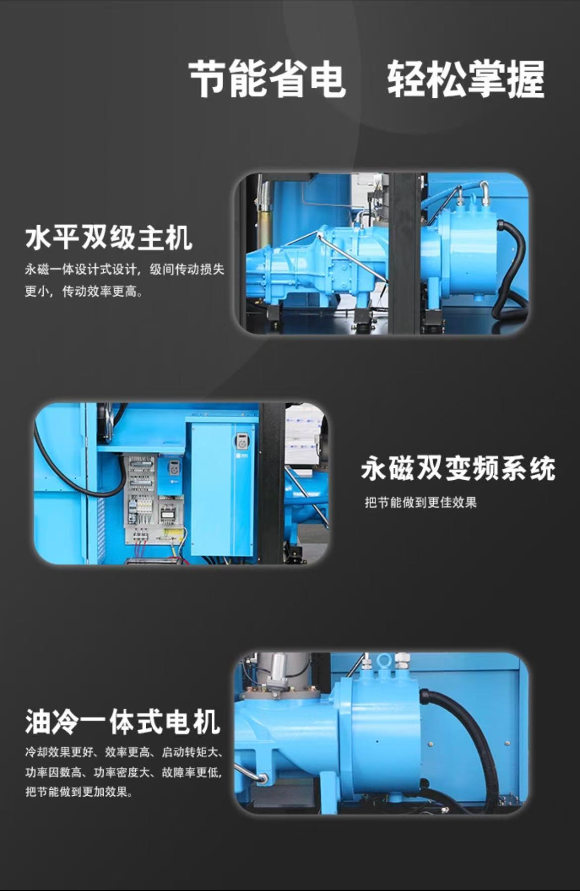 P系列3.0雙級螺桿空壓機(jī)
